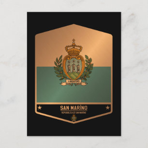 San Marino Postkarte