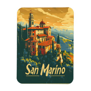San Marino Reise Magnet