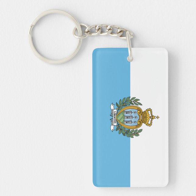 San Marino Schlüsselanhänger (Vorderseite)