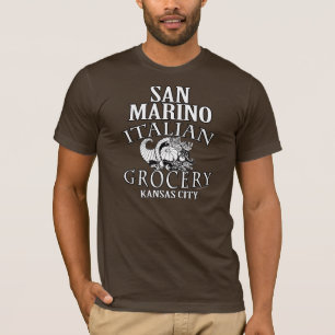 San- Marinoitaliener-Lebensmittelgeschäft T-Shirt