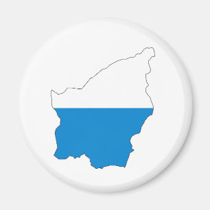 San- MarinoLandesflaggekarte Magnet