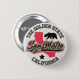 San Mateo, Kalifornien Button