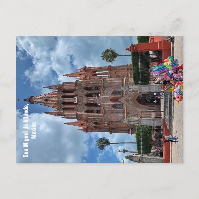 San Migel de Allende Postkarte (Vorderseite)