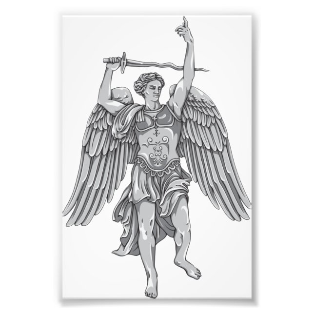 San Miguel Arcangel, San Miguel Arkengel Fotodruck (Vorne)