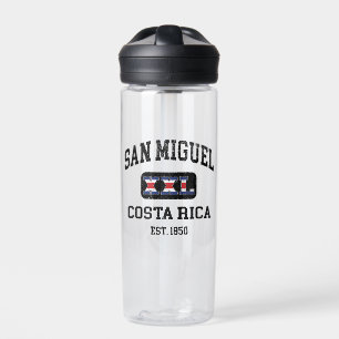 San Miguel, Costa Rica - XXL Athletic Trinkflasche