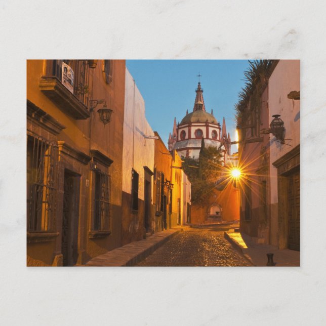 San Miguel de Allende, Mexiko. Gutschrift wie: Nan Postkarte (Vorderseite)