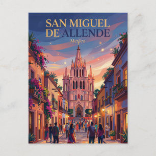 San Miguel de Allende Mexiko Postkarte