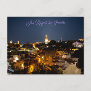 San Miguel de Allende Mexiko Postkarte