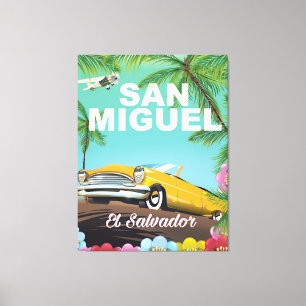 San Miguel El Salvador Vintages Reiseplakat Leinwanddruck