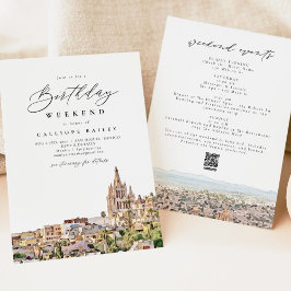 SAN MIGUEL MEXICO Reise Geburtstagsreise Einladung