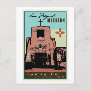 San Miguel Mission Postkarte
