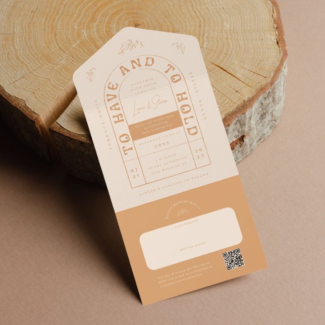 San Miguel Wedding Einladung mit RSVP Card (Von Creator hochgeladen)