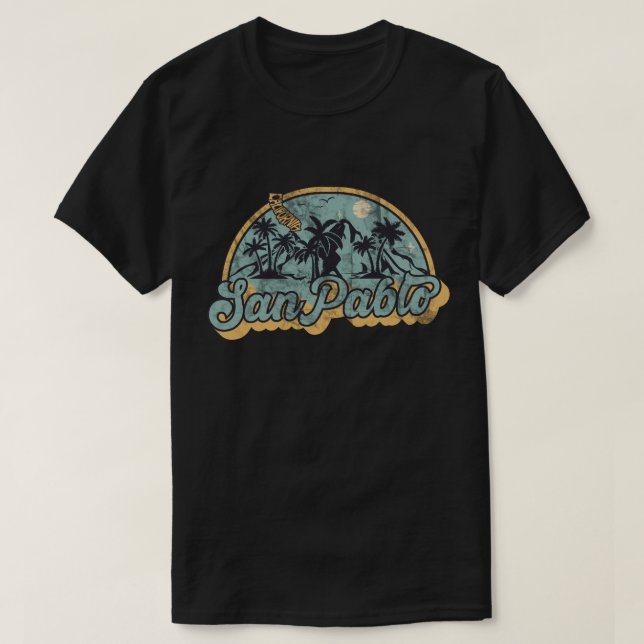 San Pablo, Kalifornien, T - Shirt (Design vorne)