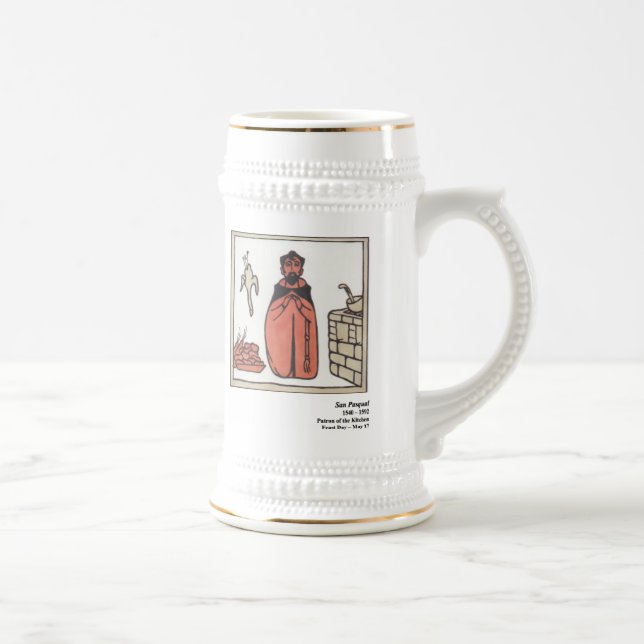 San Pasqual Stein Bierglas (Rechts)