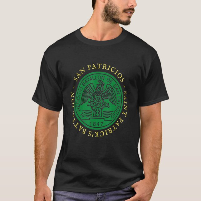 San Patricios Bataillon des heiligen Patrick_3 T-Shirt (Vorderseite)