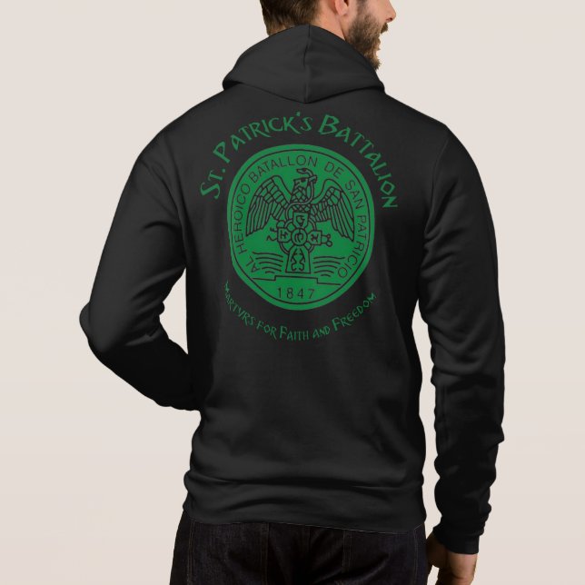 San Patricios Saint Patrick Battalion Hoodie (Rückseite)