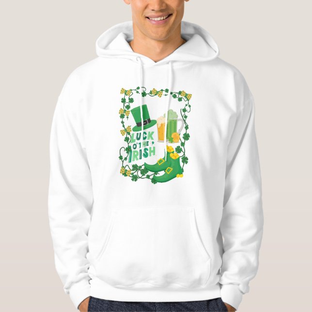 SAN PATRICKS DAY HOODIE (Vorderseite)