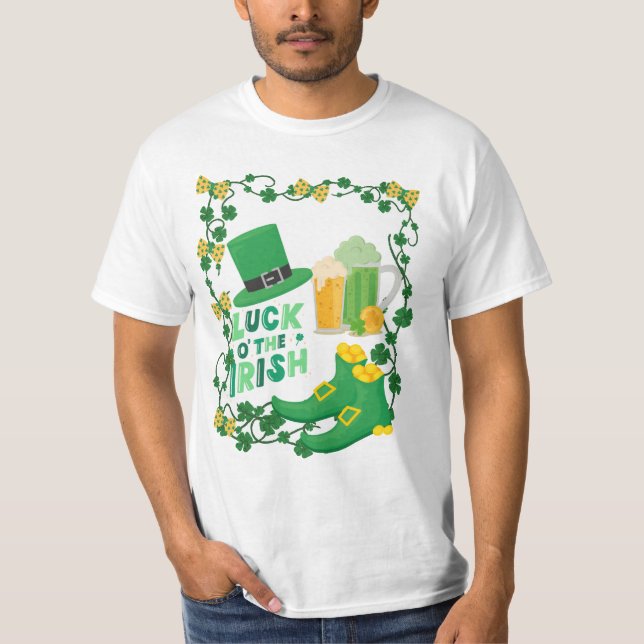 SAN PATRICKS DAY T-Shirt (Vorderseite)