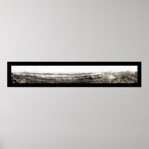 San Pedro, CA Foto 1908 Poster