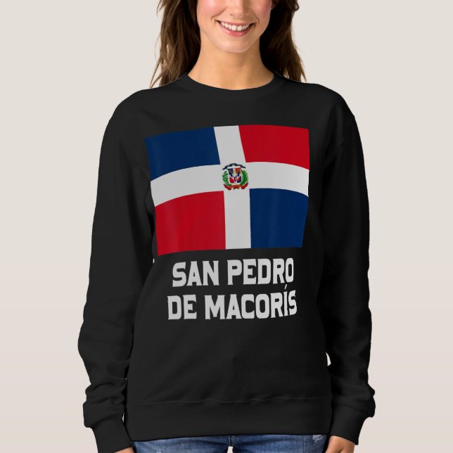 San Pedro De Macorís Emblem Esc Sweatshirt (Vorderseite)