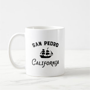 San Pedro Hafen von Los Angeles Kalifornien Großes Tasse