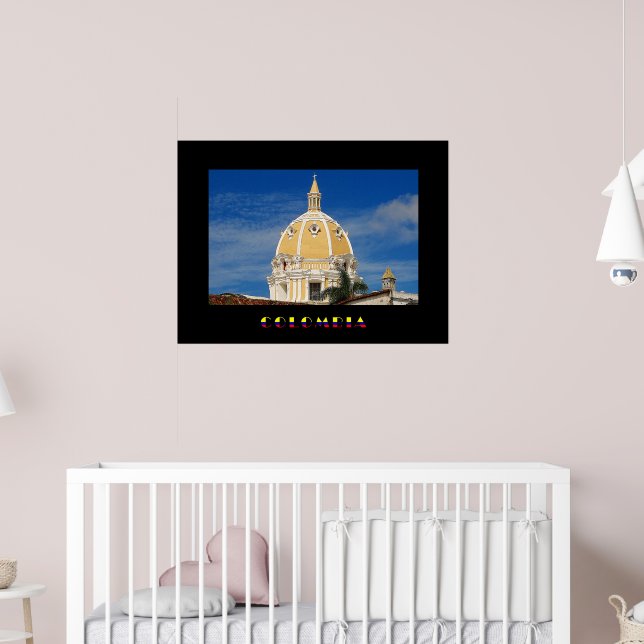San Pedro Kathedrale Cartagena Poster (Kinderzimmer 2)
