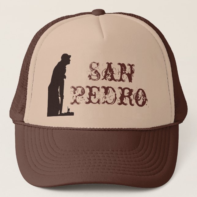San Pedro Portman Sailor Hat Truckerkappe (Vorderseite)