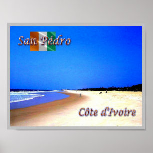 San Pedro - Strand Poster