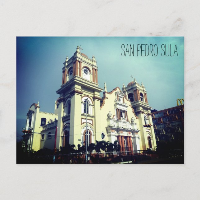 San pedro sula honduras postkarte (Vorderseite)