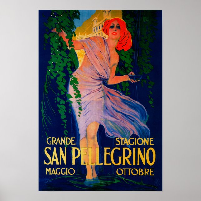 San Pellegrino Vintages PosterEurope Poster (Vorne)