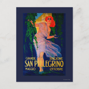 San Pellegrino Vintages PosterEurope Postkarte