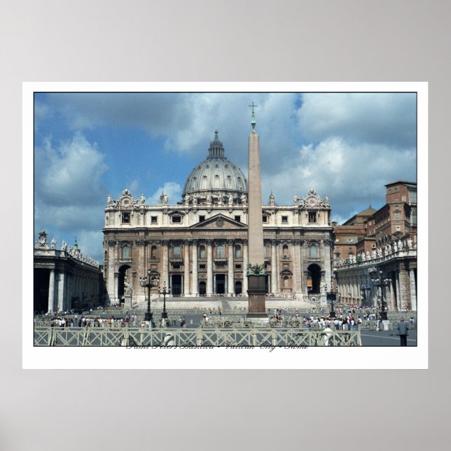 San Pietro - ROMA Poster (Vorne)