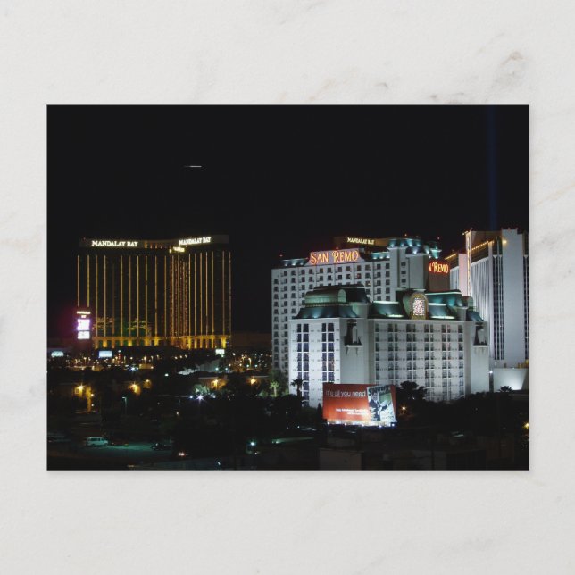 San Remo Las Vegas Postkarten (Vorderseite)