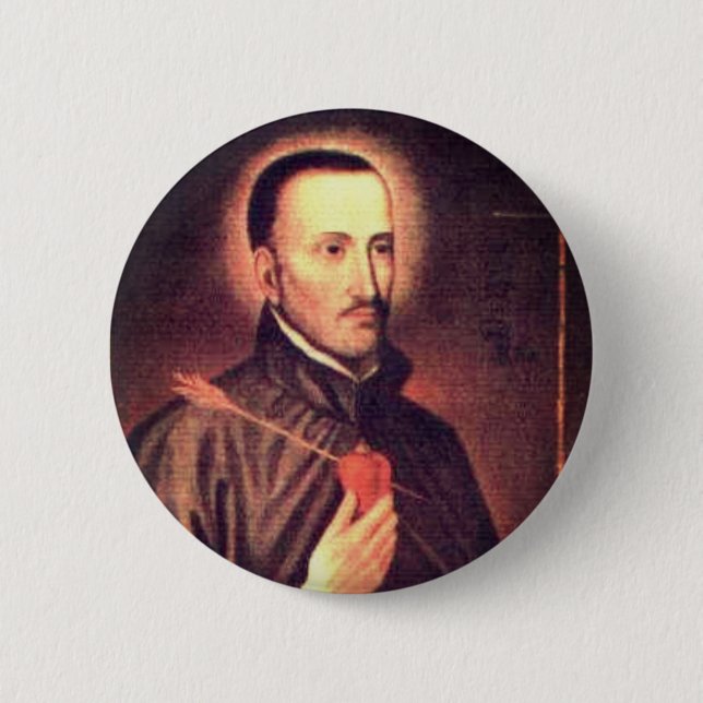 San Roque González de Santa Cruz Button (Vorderseite)