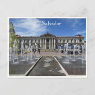 San salvador Nationalpalast Postkarte