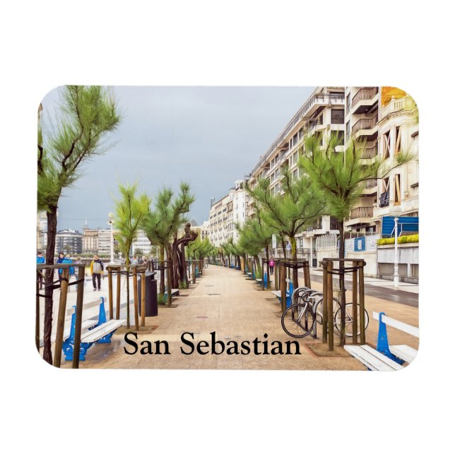 San Sebastian. #2. Magnet (Horizontal)