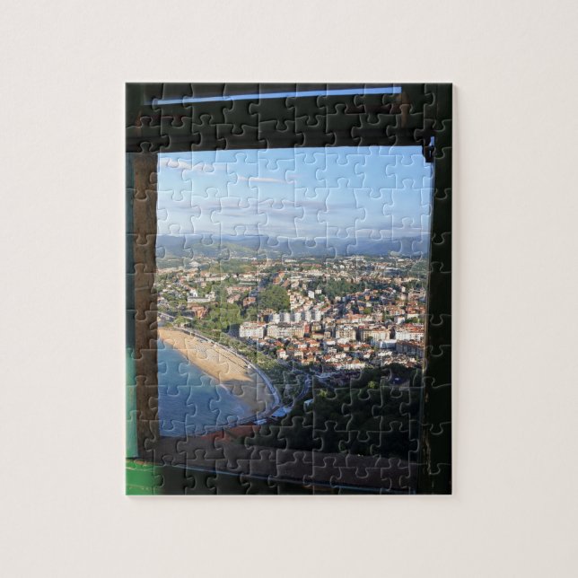 San Sebastian Baskenland Aussicht auf das Spanien  Puzzle (Vertikal)
