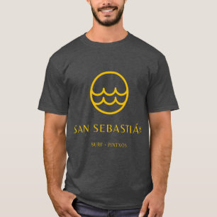 San Sebastian Donostia Baskenland Spanien Aktiv T-Shirt