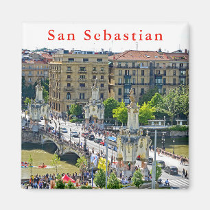 San Sebastián - Donostia. María Cristina Brücke Magnet