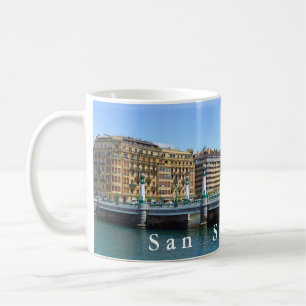 San Sebastian-Donostia. Puente Del Kursaal. Kaffeetasse