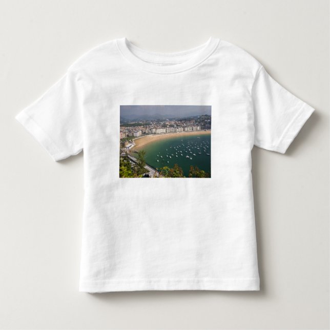 San Sebastian, Spanien. Die baskische Stadt San Kleinkind T-shirt (Vorderseite)