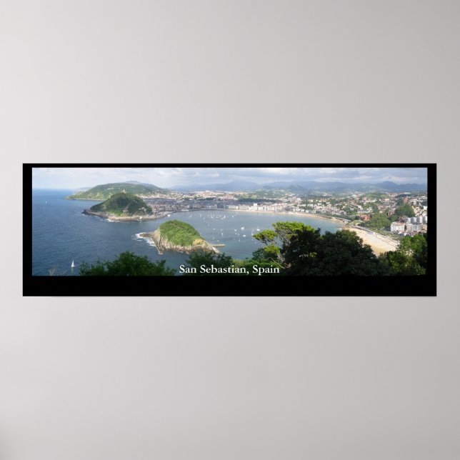 San Sebastian, Spanien Poster (Vorne)