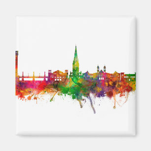 San Sebastian Spanien Skyline Magnet