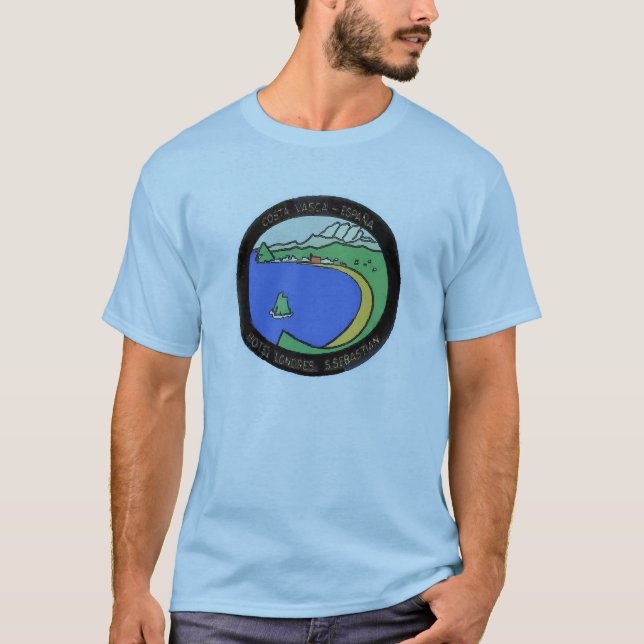San Sebastian Spanien T-Shirt (Vorderseite)