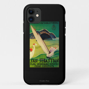 San Sebastian Vintage PosterEuropa Case-Mate iPhone Hülle