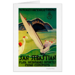 San Sebastian Vintages Poster Europa