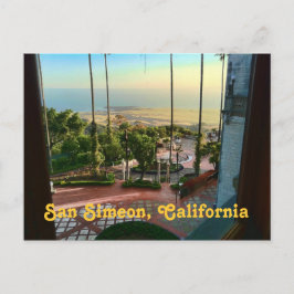 San Simeon Ocean View Postkarte