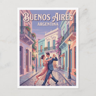 San Telmo Buenos Aires Argentinien Postkarte