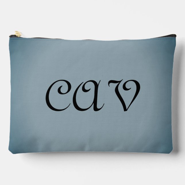 San Telmo Cornflower Blue Zubehörtasche (Vorderseite)