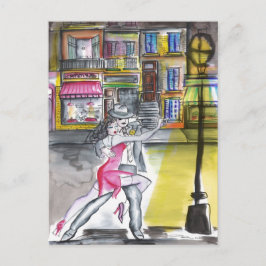 San Telmo Night - Tango Postkarte
